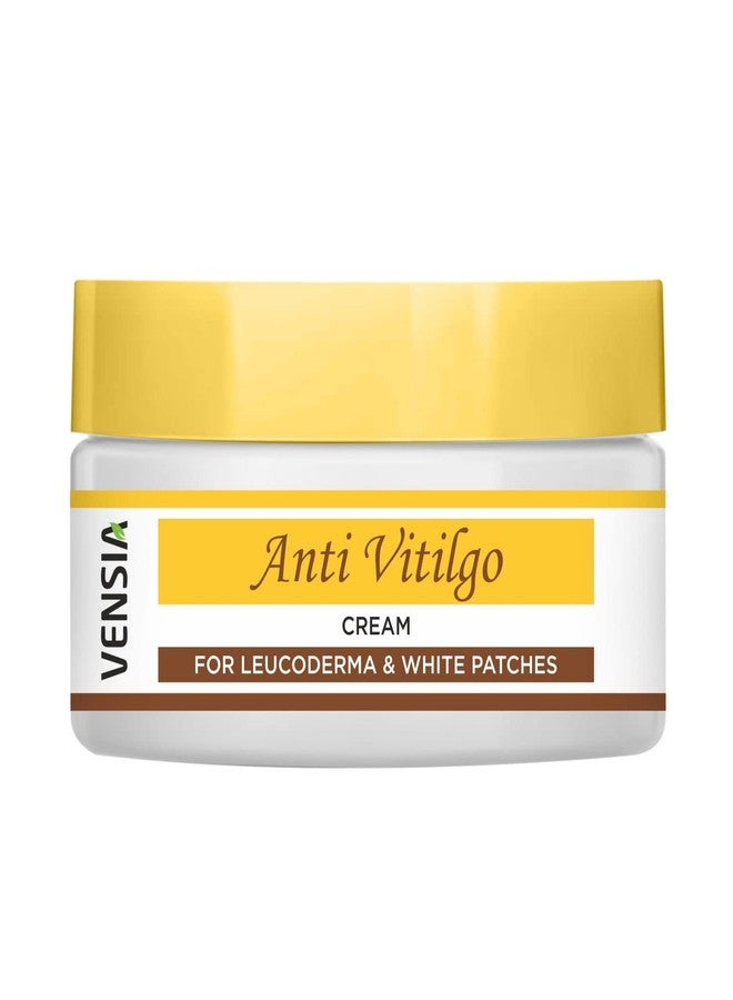 VENSIA Anti Vitiligo Cream | Super Effective on Vitiligo, White Patches, Discoloration of Skin, Scar Removal, 80 Gram - Image 1